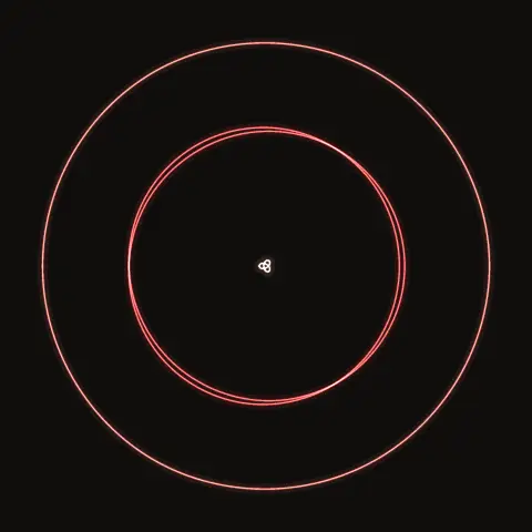 Broucke–Boggs S23, a periodic three-body orbit