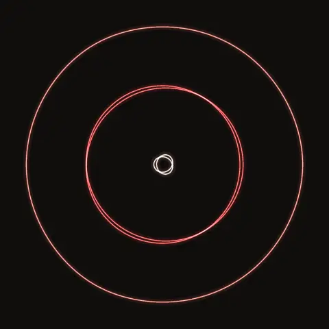Broucke–Boggs S26, a periodic three-body orbit