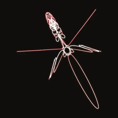 Free-fall F22, a periodic three-body orbit