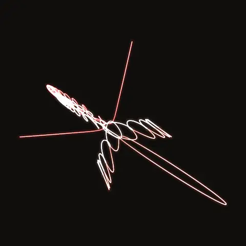 Free-fall F30, a periodic three-body orbit