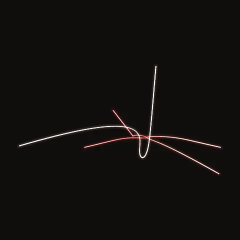 Free-fall F1, a periodic three-body orbit