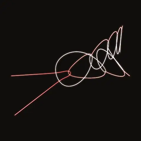 Free-fall F25, a periodic three-body orbit
