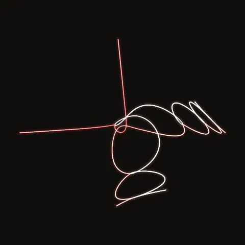 Free-fall F25, a periodic three-body orbit