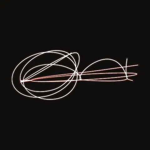 Free-fall F34, a periodic three-body orbit
