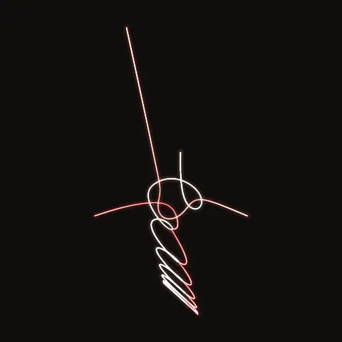 Free-fall F34, a periodic three-body orbit