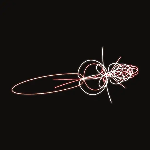 Free-fall F63, a periodic three-body orbit