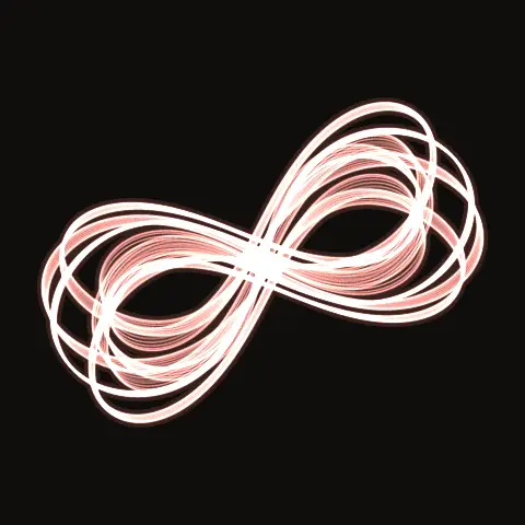 Choreography CH.334, a periodic three-body orbit