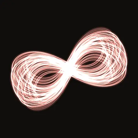 Choreography CH.398, a periodic three-body orbit
