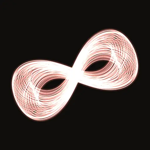 Choreography CH.424, a periodic three-body orbit