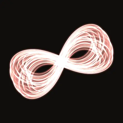 Choreography CH.442, a periodic three-body orbit