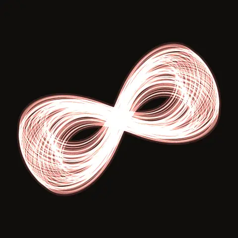 Choreography CH.445, a periodic three-body orbit