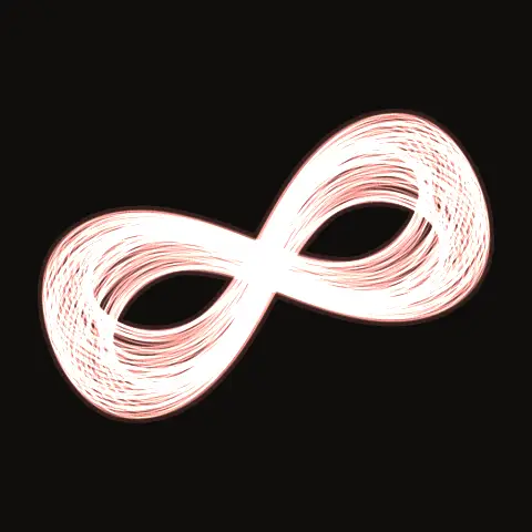 Choreography CH.455, a periodic three-body orbit