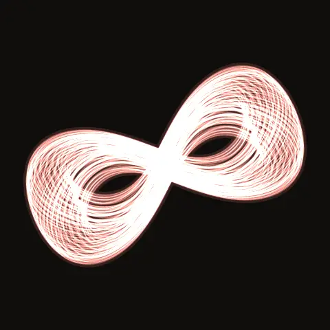 Choreography CH.457, a periodic three-body orbit