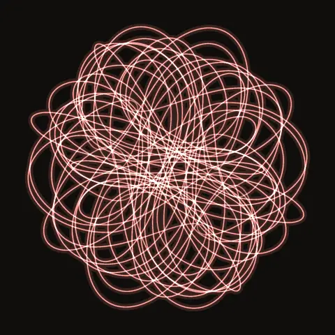 Choreography NC.100, a periodic three-body orbit