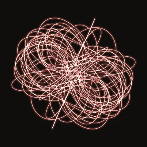 Choreography NC.108, a periodic three-body orbit