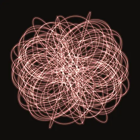 Choreography NC.164, a periodic three-body orbit