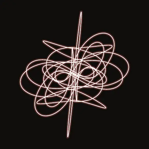 Choreography NC.34, a periodic three-body orbit