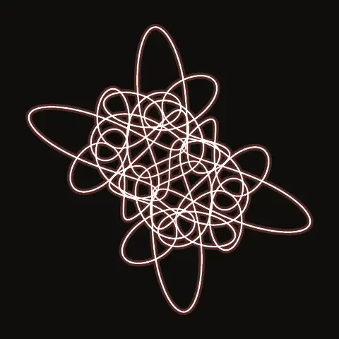 Choreography NC.40, a periodic three-body orbit