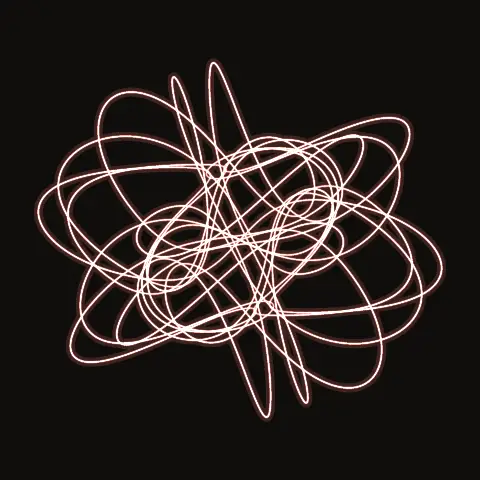 Choreography NC.43, a periodic three-body orbit