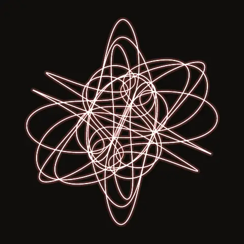 Choreography NC.44, a periodic three-body orbit