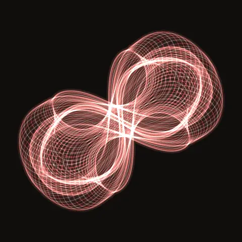 Figure-8 satellite HS.151, a periodic three-body orbit