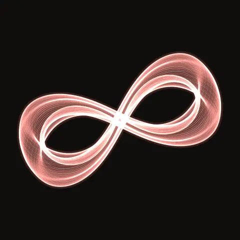 Figure-8 satellite HS.197, a periodic three-body orbit