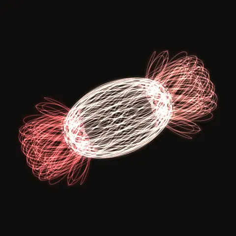 Schubart region HS.207, a periodic three-body orbit