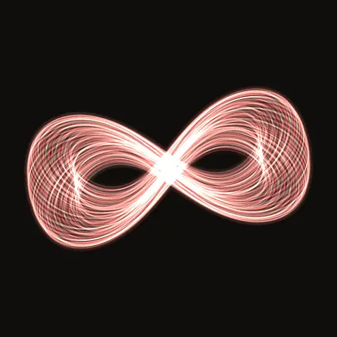 Figure-8 satellite HS.297, a periodic three-body orbit