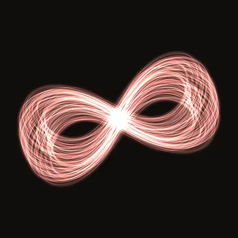 Figure-8 satellite HS.308, a periodic three-body orbit
