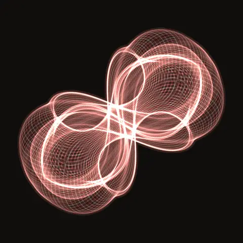 Figure-8 satellite HS.342, a periodic three-body orbit