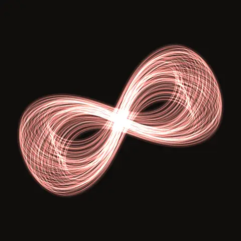 Figure-8 satellite HS.345, a periodic three-body orbit