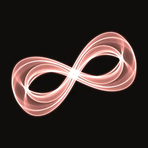 Figure-8 satellite HS.354, a periodic three-body orbit