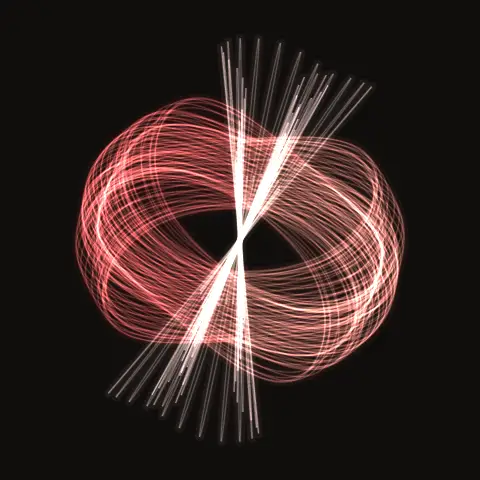 Broucke region HS.372, a periodic three-body orbit