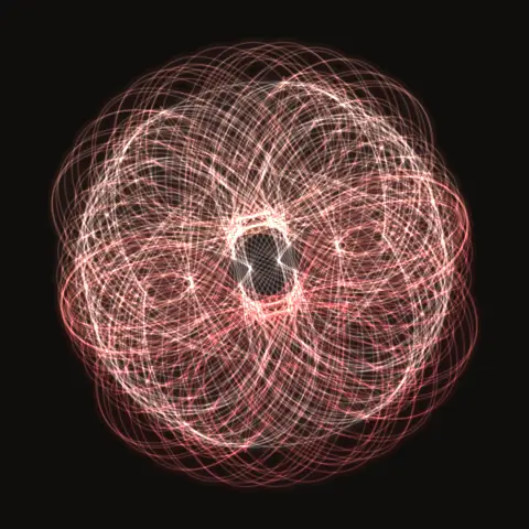 Moth region HS.424, a periodic three-body orbit