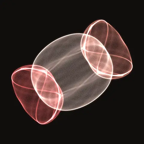 Schubart region HS.447, a periodic three-body orbit
