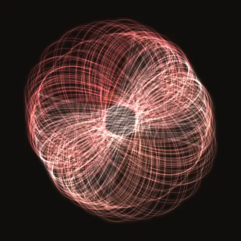 Broucke region HS.451, a periodic three-body orbit