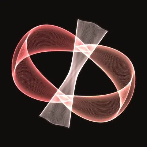 Broucke region HS.485, a periodic three-body orbit