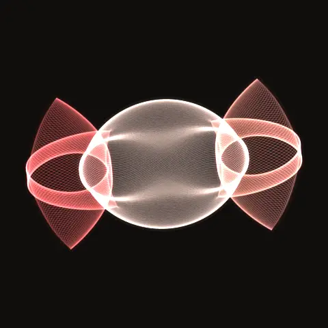 Schubart region HS.493, a periodic three-body orbit