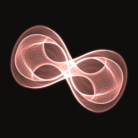 Figure-8 satellite HS.505, a periodic three-body orbit