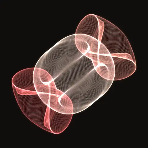 Schubart region HS.554, a periodic three-body orbit