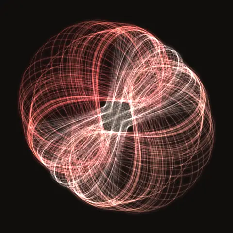 Broucke region HS.557, a periodic three-body orbit