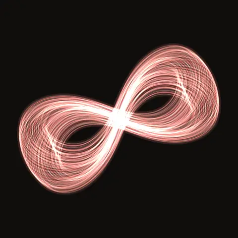 Figure-8 satellite HS.566, a periodic three-body orbit