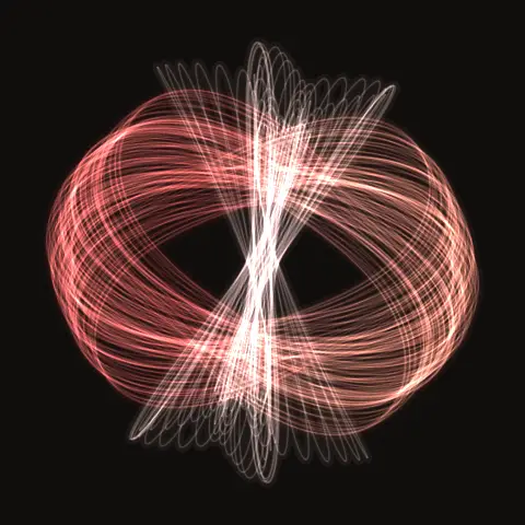 Broucke region HS.581, a periodic three-body orbit