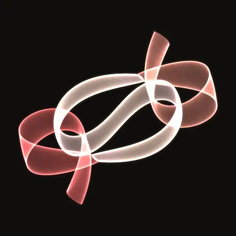 Schubart region HS.584, a periodic three-body orbit