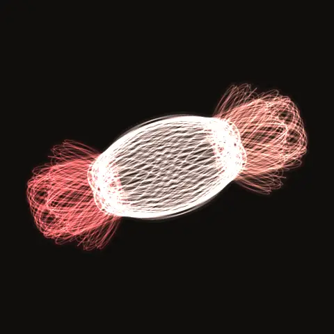 Schubart region HS.607, a periodic three-body orbit