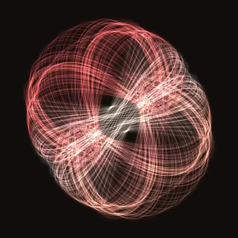 Broucke region HS.634, a periodic three-body orbit