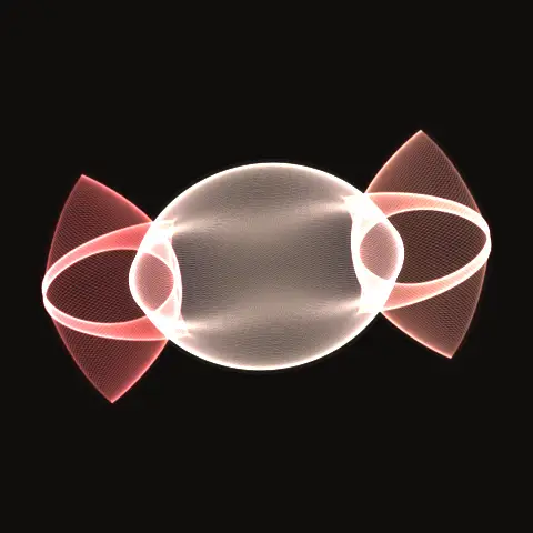 Schubart region HS.694, a periodic three-body orbit