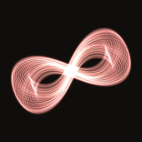 Figure-8 satellite HS.703, a periodic three-body orbit