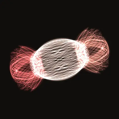 Schubart region HS.717, a periodic three-body orbit