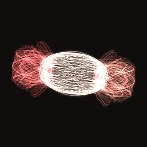 Schubart region HS.746, a periodic three-body orbit